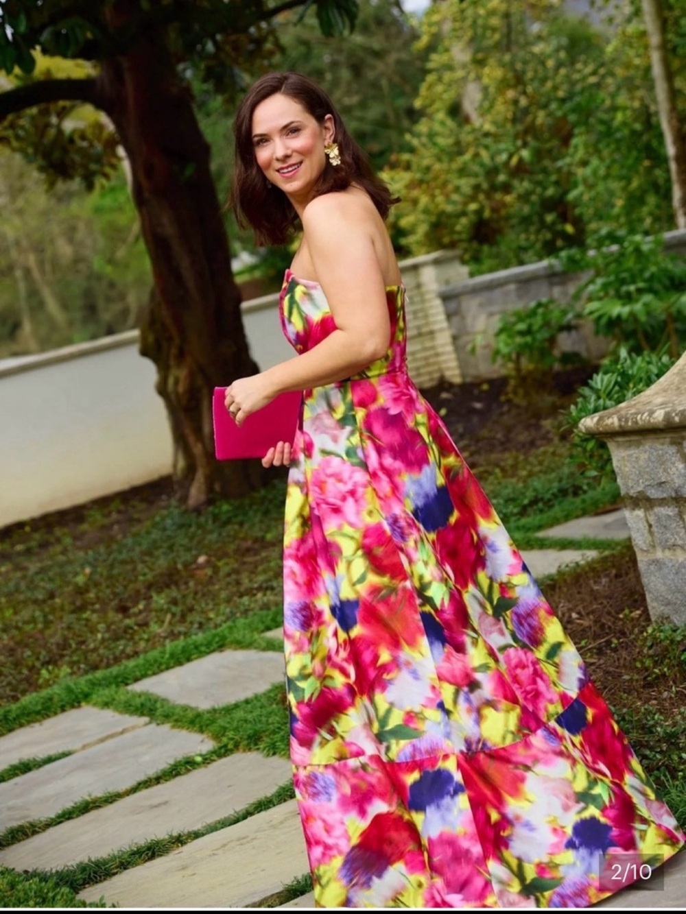 NWT Abbey Glass Catherine Gown 🌸🌺